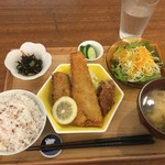 ごはんや ちどり - 「A」ヴィーガンランチ
何処がヴィーガンなのか？判らん位、マヂ美味いのンよ❣️❣️❣️