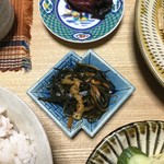 ごはんや ちどり - 九谷と珉平の豆皿
「昆布の炊いたん」❣️
九谷も「鳥」いるよ！