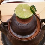 せとうち児島ホテル - 松茸の土瓶蒸し