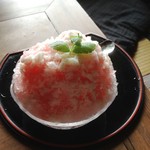 Hanutei - かき氷苺ミルク