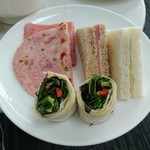 United Club Lounge - サンドイッチ＆ハム 2016年10月