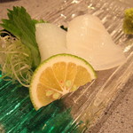 2016年10月　剣先イカの刺身