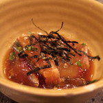 2016年10月　お通しの絶品りゅうきゅう