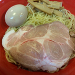 風見鶏 - 風見鶏 尾鷲店 鶏醤油つけ麺+味玉 麺と具材