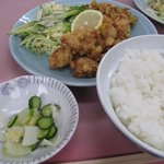 はしもとや - から揚げ定食(850円)