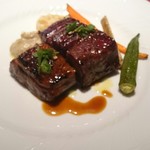 カルネヤサノマンズ - 2016/10　さの萬牛熟成肉のサーロインステーキ