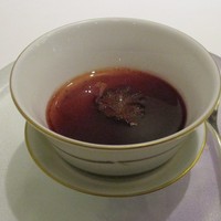 ルメルシマン オカモト - 前菜１：岩魚と黄色トマトのガスパッチョ