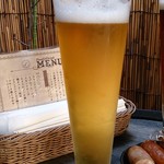 谷中ビアホール - アウグスオリジナルビール　Ｍ900円