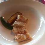 ビューアンドダイニングザスカイ - たいらがいのソテー
      歯ごたえあっておいしかった