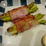 やき鳥 一代 - アスパラベーコン