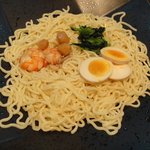 新宿めんや風花 - 麺のアップ