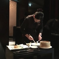 翆陽 エクシブ箱根離宮 - 二品目は北京ダックが標準だが、妻が苦手なので少し我侭を言って変更して貰いました