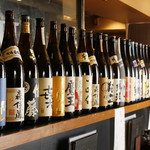 たくみ - 焼酎は全２１種日本酒も常時８種ございます。