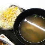 Yoshinoya - 2016.10 初旬 頭の牛丼セットツユダク610円