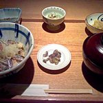 えん - 新秋刀魚のユッケ丼膳　900円
