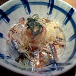 えん - ユッケ丼。