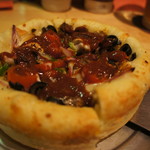 スパイシーミートマシュマロピザ