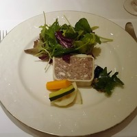かえりやま - （2016年9月）ランチ：オードブル　田舎風パテと自家製ピックルス
                　