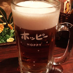 ホッピー仙人 - サーバーハーフ＆ハーフ（税込500円）