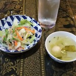 ホットペッパー2 - ランチ：サラダ、スープ