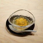 Ajihiro - 百合根、雲丹に鯛出汁のジュレ