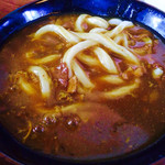 カレーうどん。