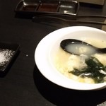 銀山亭 - 2016/9/17
      ワカ玉スープ