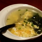 銀山亭 - 2016/3/13
      ワカ玉スープ