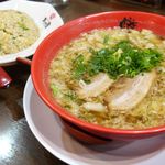 まこと屋 - 20151127鶏醤ラーメン（店舗移転前）