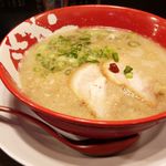 まこと屋 - 20160210背脂醤油ラーメン（店舗移転前）