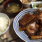 小安丸 - あらだき定食＝１３００円