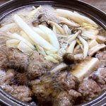 麻布 薔薇屋 - 鴨鍋　煮込み中2