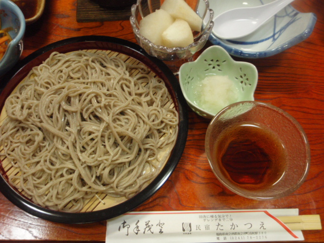 民宿 たかつえ（喜多方）｜地元そばと温かい宿泊体験