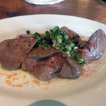 ドノスティア - 鶏レバーの滑らかなコンフィ（580円）