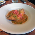 ドノスティア - 鰆のスパイシーフライ・トマトココナッツ（860円）