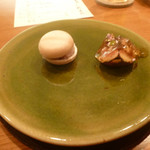 アノニム - 秋刀魚最中、生ハム無花果