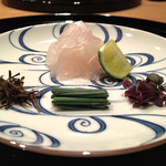 まき村 - 2016/9_真子鰈のお造り