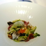 キメラ - 鱧と生ハム
                                半熟の玉子