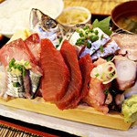 ☆High repeat☆ Tsukiji sashimi set lunch