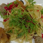 リストランテASO - 自家製ポルペッティと茸のタリオリーニ　柚子の香り