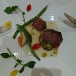 リストランテASO - ソースが注がれました