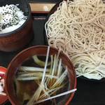 Soba Saku - 肉せいろセット