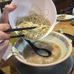 大砲ラーメン  - 替玉