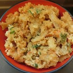 名代 富士そば - かき揚げ丼