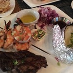 Tumon Bay LOBSTER & GRILL - テンダーロインステーキ＆ジャンボシュリンプ