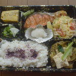 たけ美 - 北海道甘塩さけお弁当