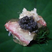 松川 - 毛蟹と生きくらげ