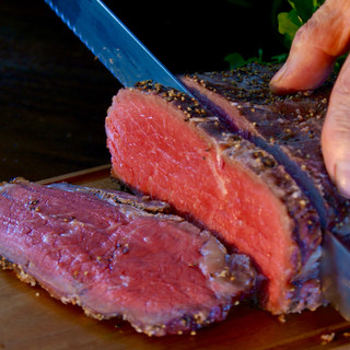 Special roast beef made with ideal grass-fed beef