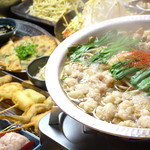 Osaka Kasmotsu Motsu-nabe (Offal hotpot) for one person