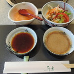 佐賀牛レストラン季楽 - サラダと小鉢